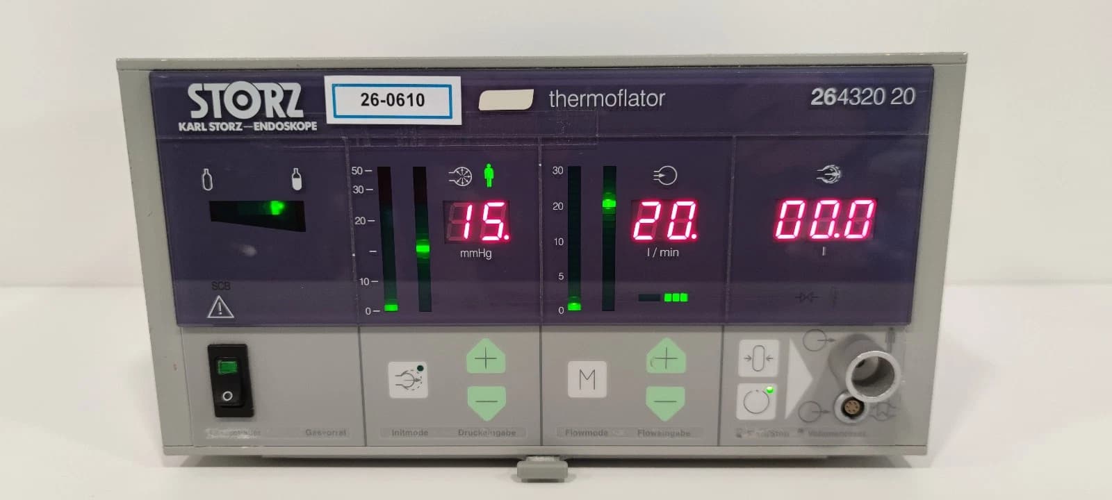 Karl Storz thermpflator 26432020 #26-0610