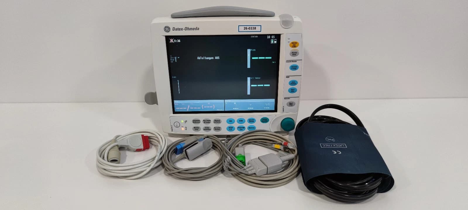 Datex Ohmeda Monitor Type F-FM-00 - 2007 #26-0338
