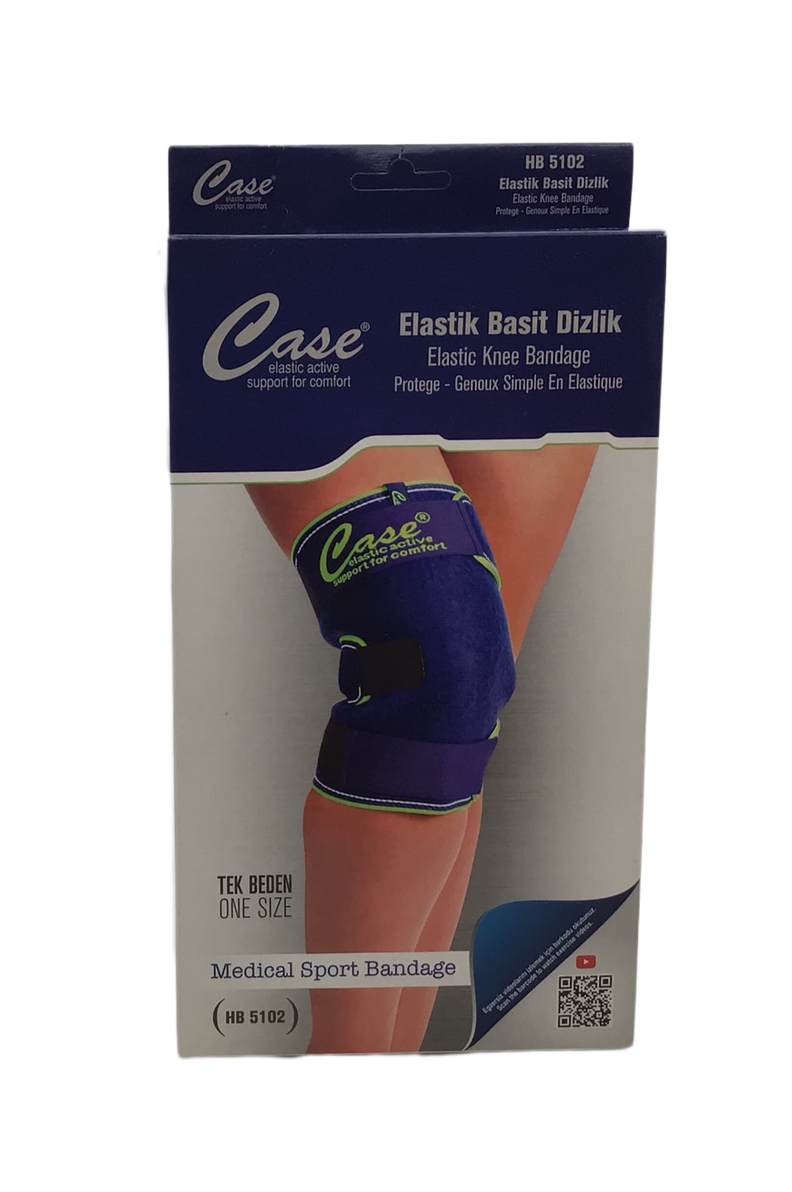 Case HB 5102 Kniebandage Elastic Medical Sport